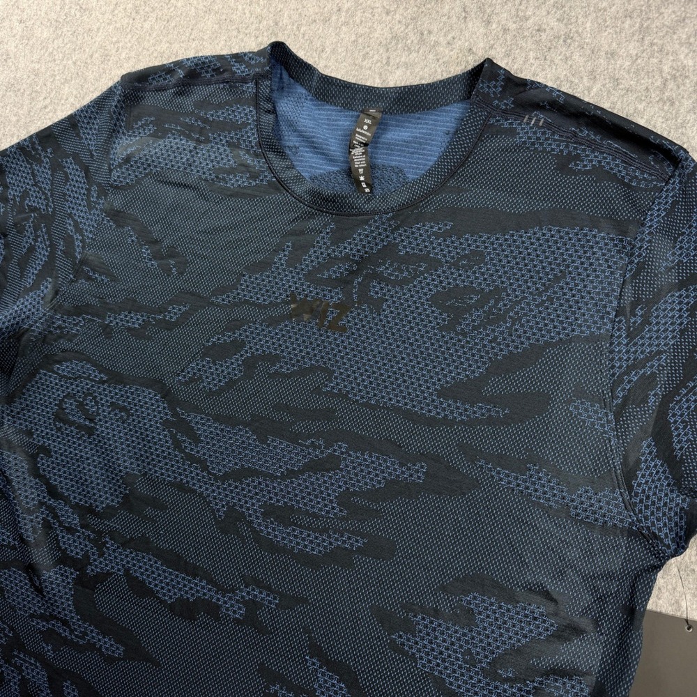 NWT LULULEMON SSWC/GOAP‎ Coral Orange Metal Vent Breathe SS Top Shirt Men's 2XL